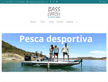 Tablet Screenshot of basscatchinsantaclara.com